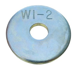 .44 X 1.56 X .16 FLAT WASHER "WL-2", ZC | B-14122 | (PCW)