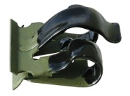 S-CLIP, GREEN DIP SPIN/RUBBER | B-10726 | (HS~) 372047-S100